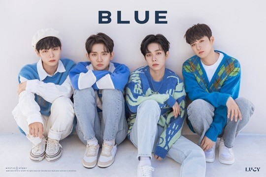 Lucy tiết lộ ảnh chính thức thứ 2 của EP BLUE..Hai phiên bản