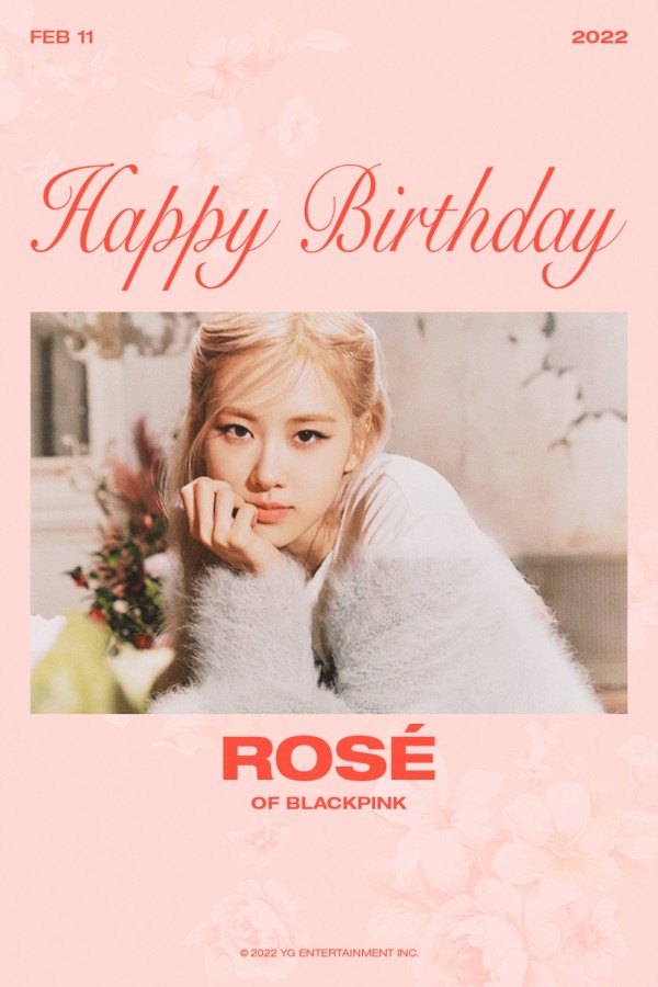 Ourrockstarroseday Blackpinkロゼが誕生日を祝って Vivalavida カバーをドロップ K Pop News Inside